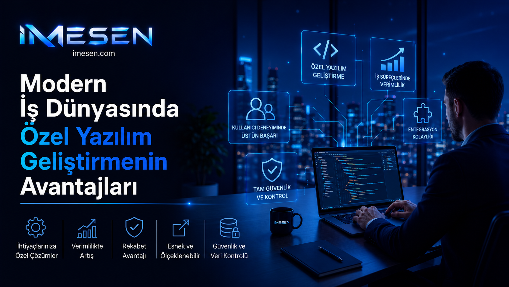 Modern İş Dünyasında Özel Yazılım Geliştirmenin Avantajları
